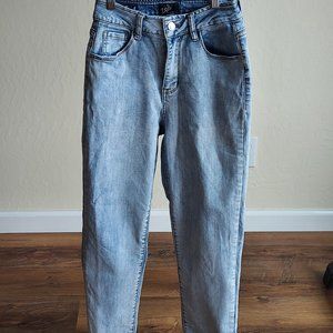 Super High Rise Light Blue Mom Jeans